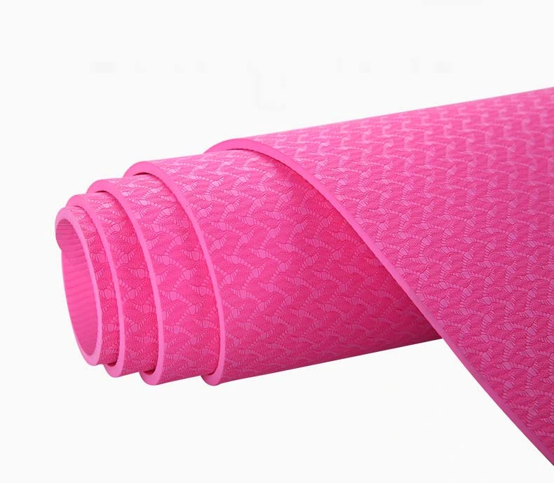 Non-Slip Rubber Yoga Gym Mat for Carpet Indoor Exercise