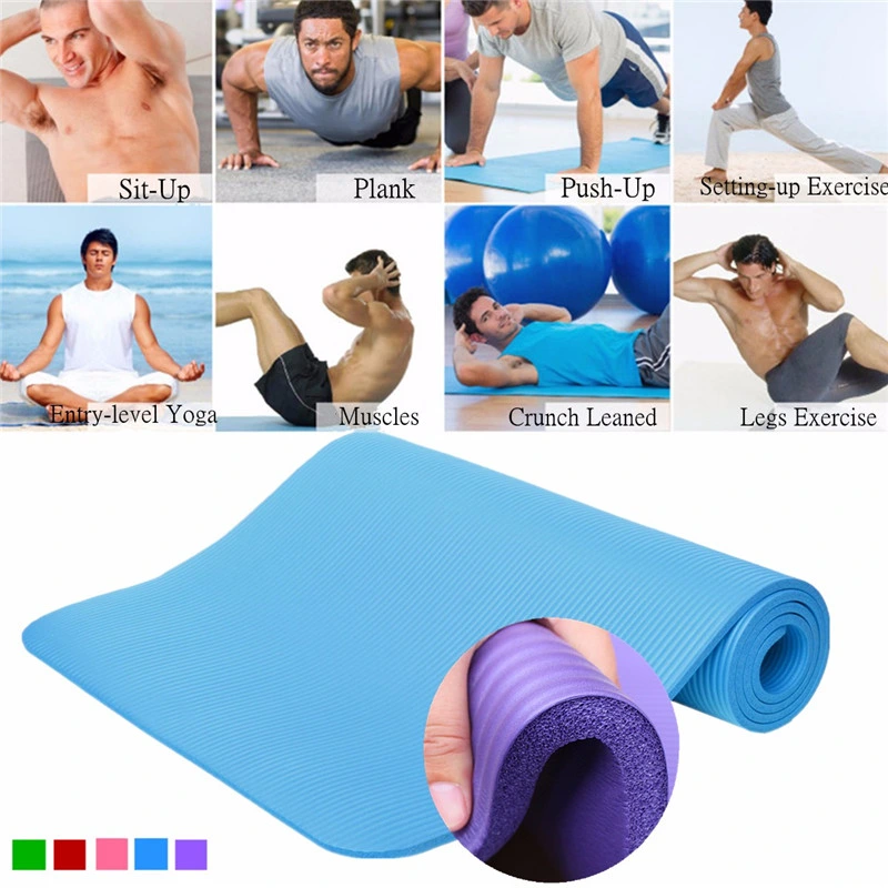 Hot Sale! ! ! Environmental Protection Material Multifunctional NBR Yoga Mat 15mm